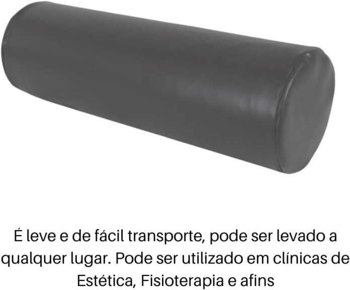 Rolo para Posicionamento em Exercícios de Fisioterapia, Pilates, Apoio em Ioga e Descanso