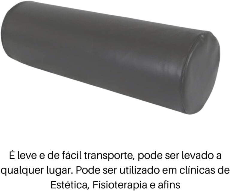 Descubra o Rolo Essencial para Fisioterapia, Pilates, Ioga e Descanso: Conforto e Suporte em um Único Acessório!